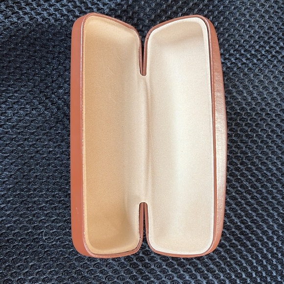 Longchamp Chocolate Brown Eyewear Case - Unisex - Picture 9 of 9